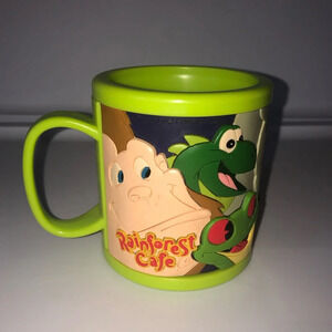 Vintage 1998 Rainforest Cafe Drinking Cup Mug